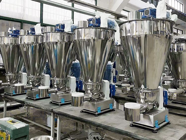 High-Precision Double Screw Loss-In-Weight Feeding Machine