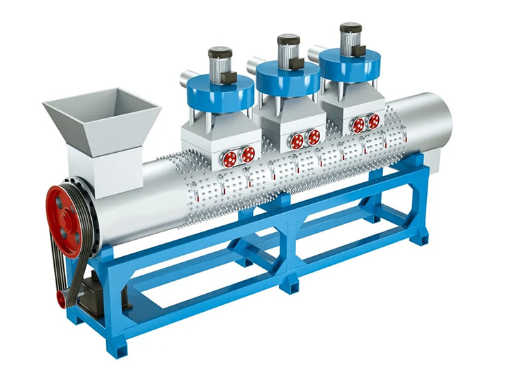 PET bottle label remover machine