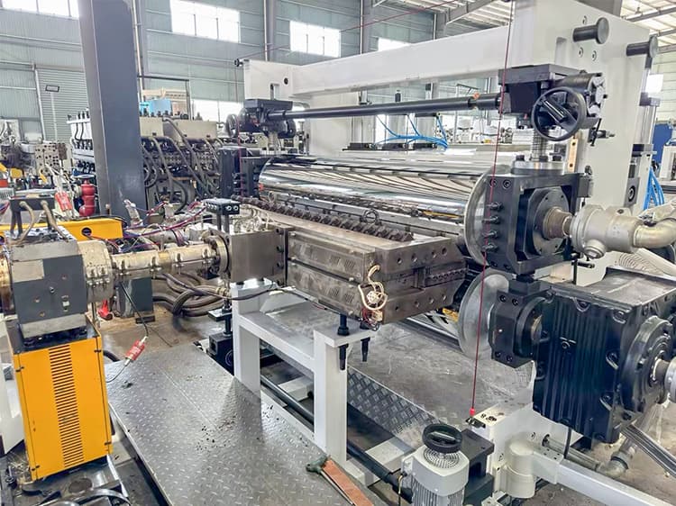 PC PP PE PVC ASA Sheet Extrusion Production Line