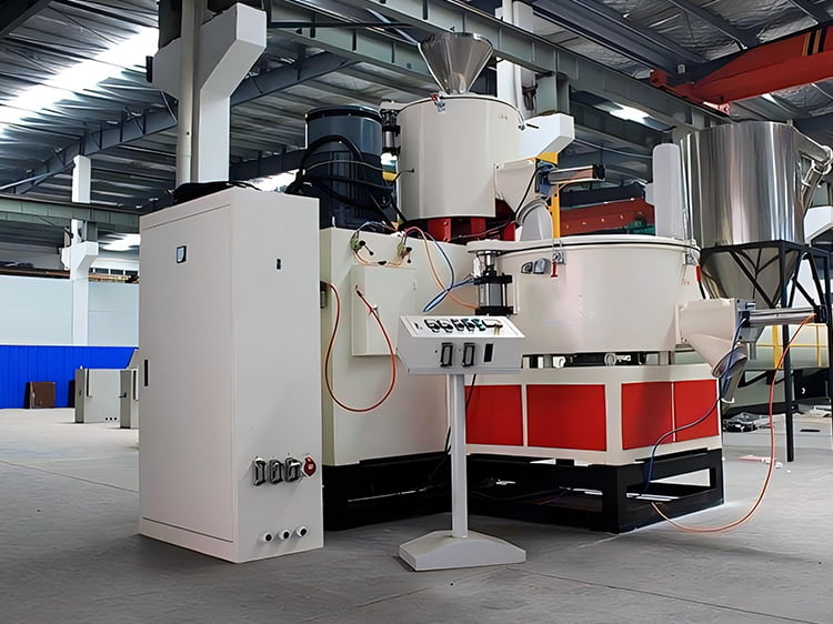 Advantages of SRL-Z Series Vertical Mixing Unit