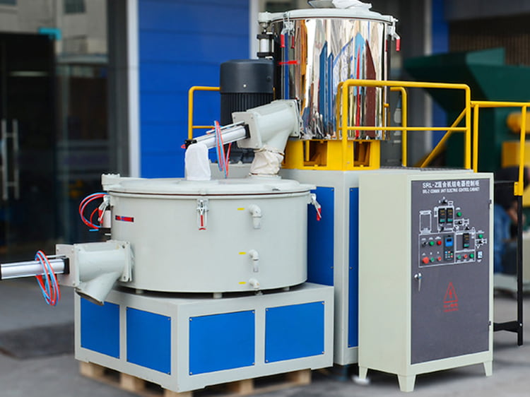 chemical powder and granule blending mixer