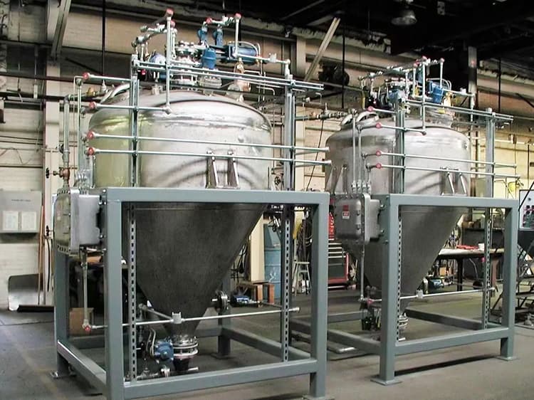 Dense Phase Conveying Tank