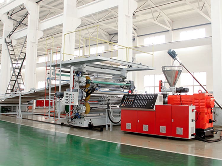 how PP PE ABS PVDF PVC thick plates are manufactured