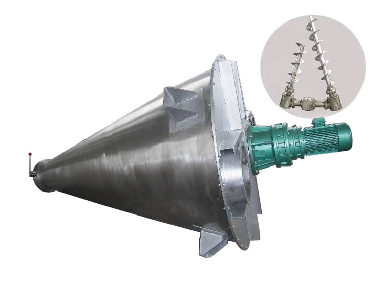 Industrial Double Helix Conical Mixer