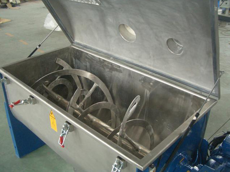 is a ribbon mixer suitable for sticky materials