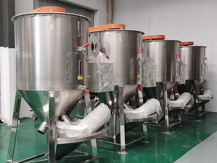 large-scale vertical mixer dryer