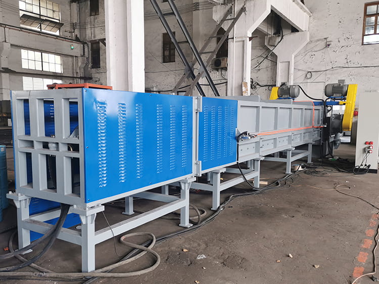 Pipe Shredding And Crushing Unit