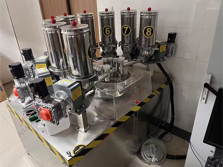 PLC controlled micro ingredient batching system for plastic compounding