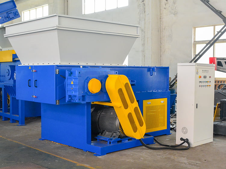 single shaft shredder