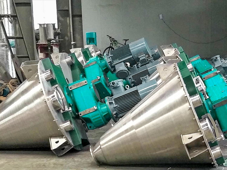 Single Spiral Conical Mixer