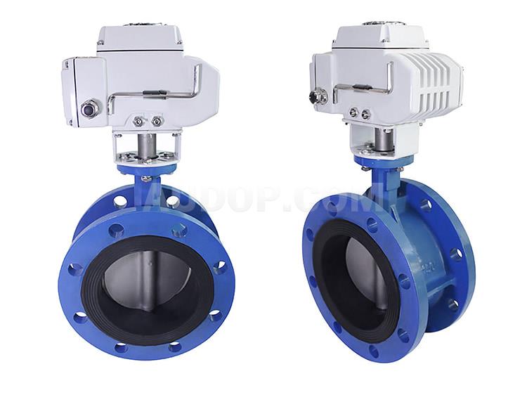 Electric Flanged Butterfly Valve Electric Flanged Butterfly Valve