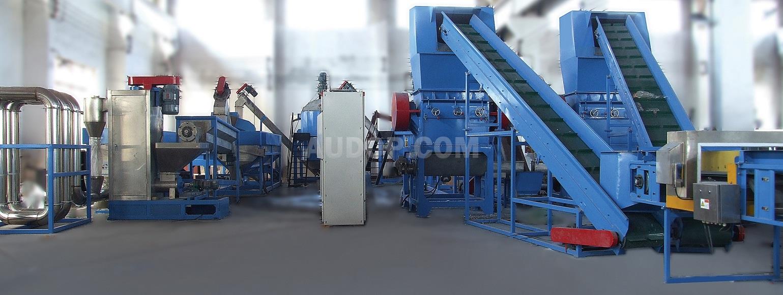 PET Bottle Hot Washing Recycling Machine