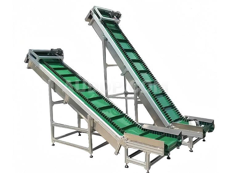Skirted Inclined Belt Conveyor