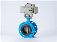 Electric Flanged Butterfly Valve