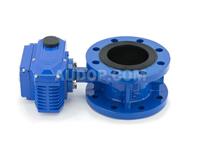 Electric Flanged Butterfly Valve