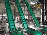 High-Incline Belt Conveyor