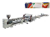 PP PE ABS PVDF PVC Thick Plate Extrusion Line